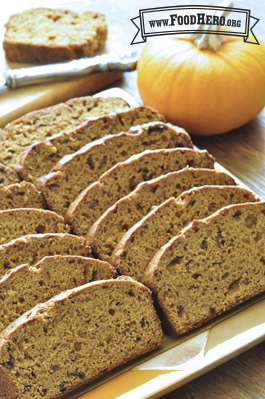Low-Fat Pumpkin Bread | Food Hero | Recipe